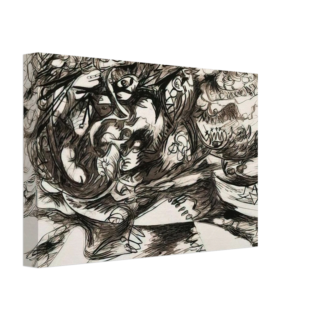 UNTITLED O CONNOR THAW 771 Canvas | Jackson Pollock Canvas | Jackson Pollock Store