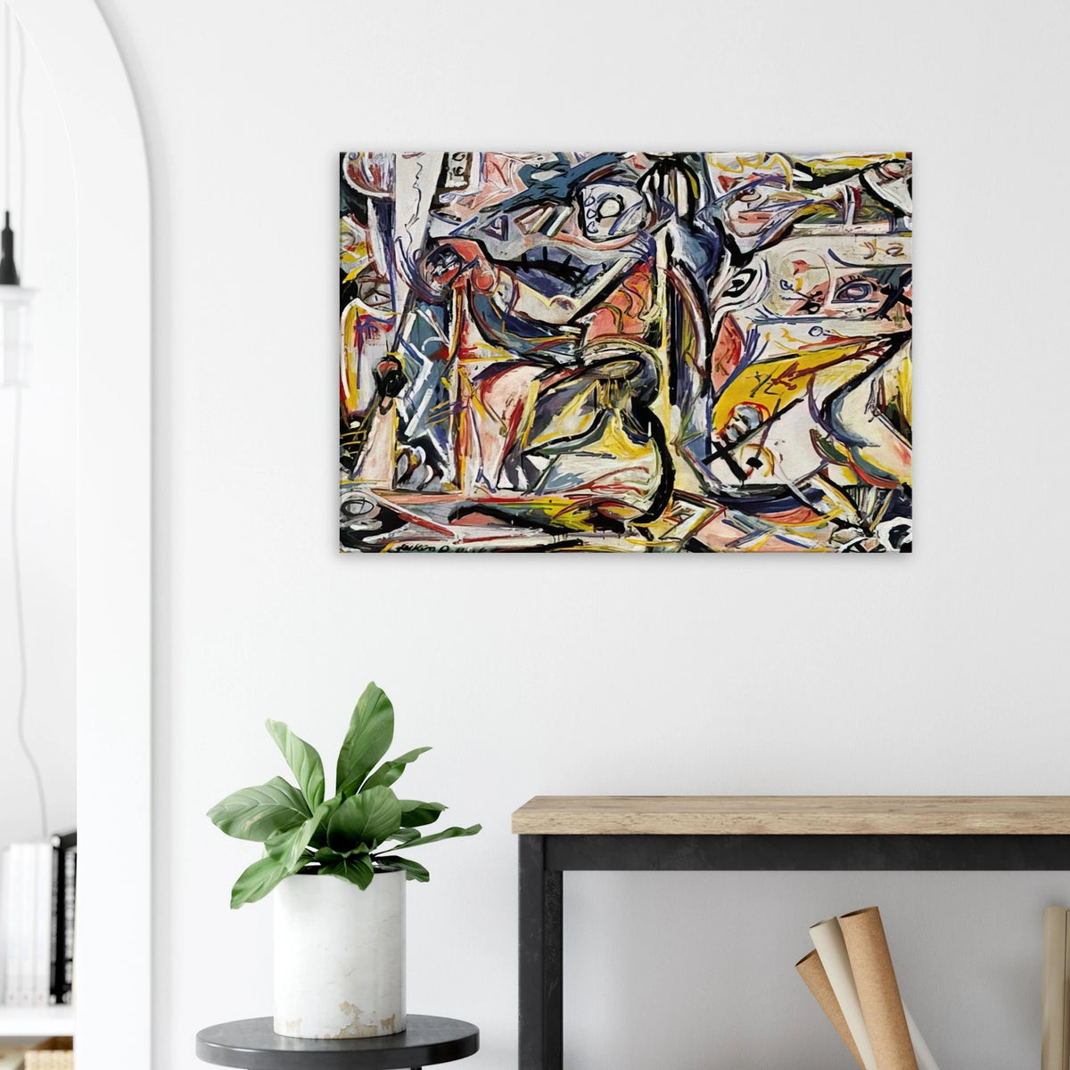 CIRCUMCISION JANUARY 1946 1 Canvas | Jackson Pollock Canvas | Jackson Pollock Store