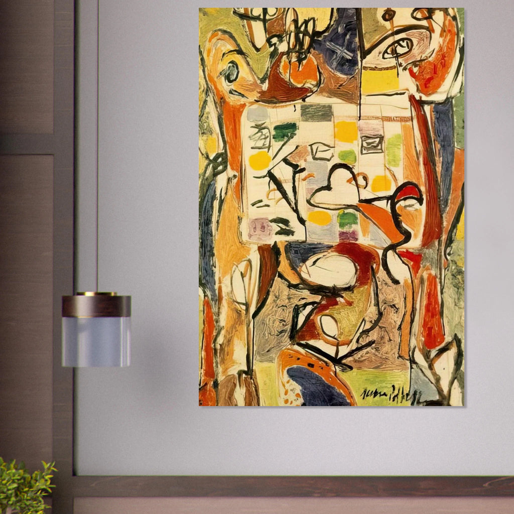 THE TEA CUP Poster | Jackson Pollock Poster | Jackson Pollock Store