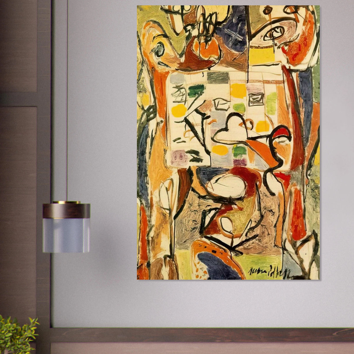 THE TEA CUP Poster | Jackson Pollock Poster | Jackson Pollock Store