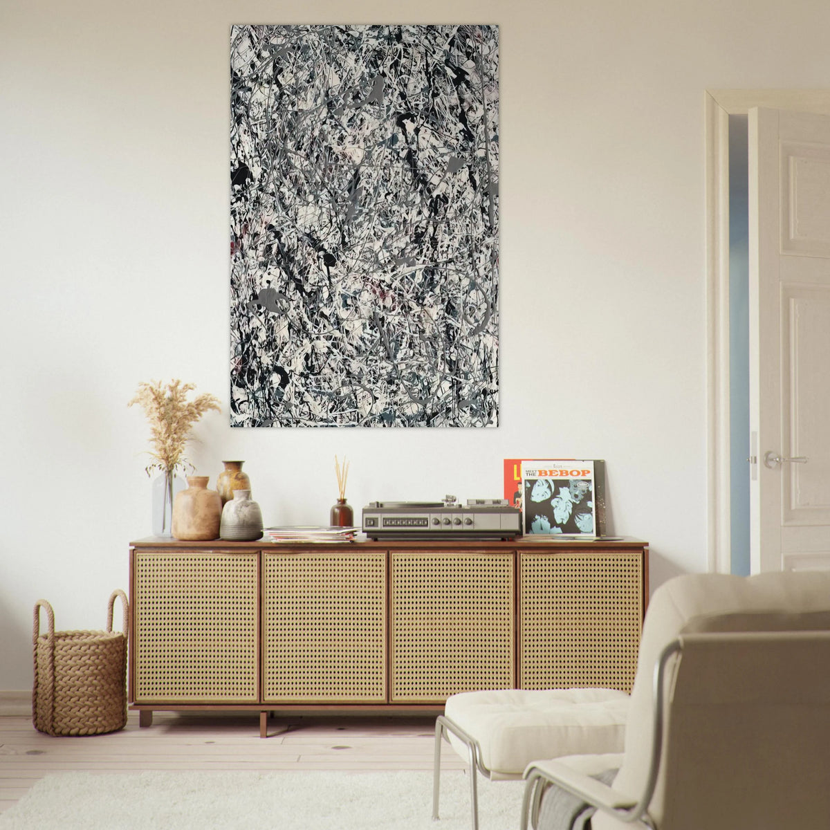 NUMBER 19 1948 Poster | Jackson Pollock Poster | Jackson Pollock Store