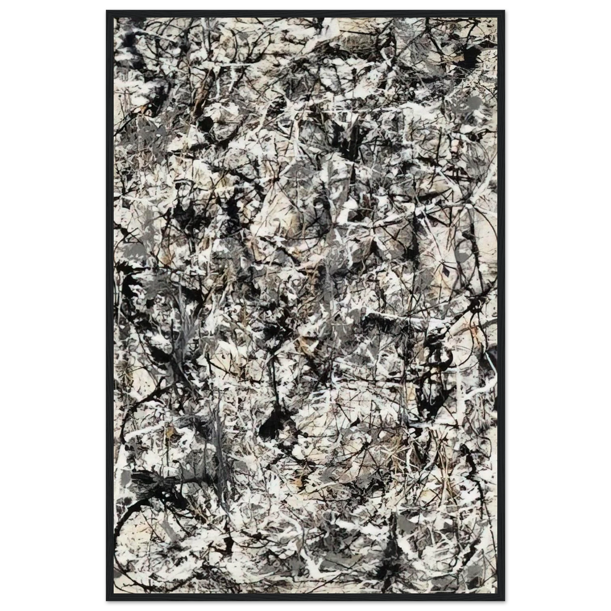CATHEDRAL 1947 Framed Poster | Jackson Pollock Framed Prints Wall Art | Jackson Pollock Store