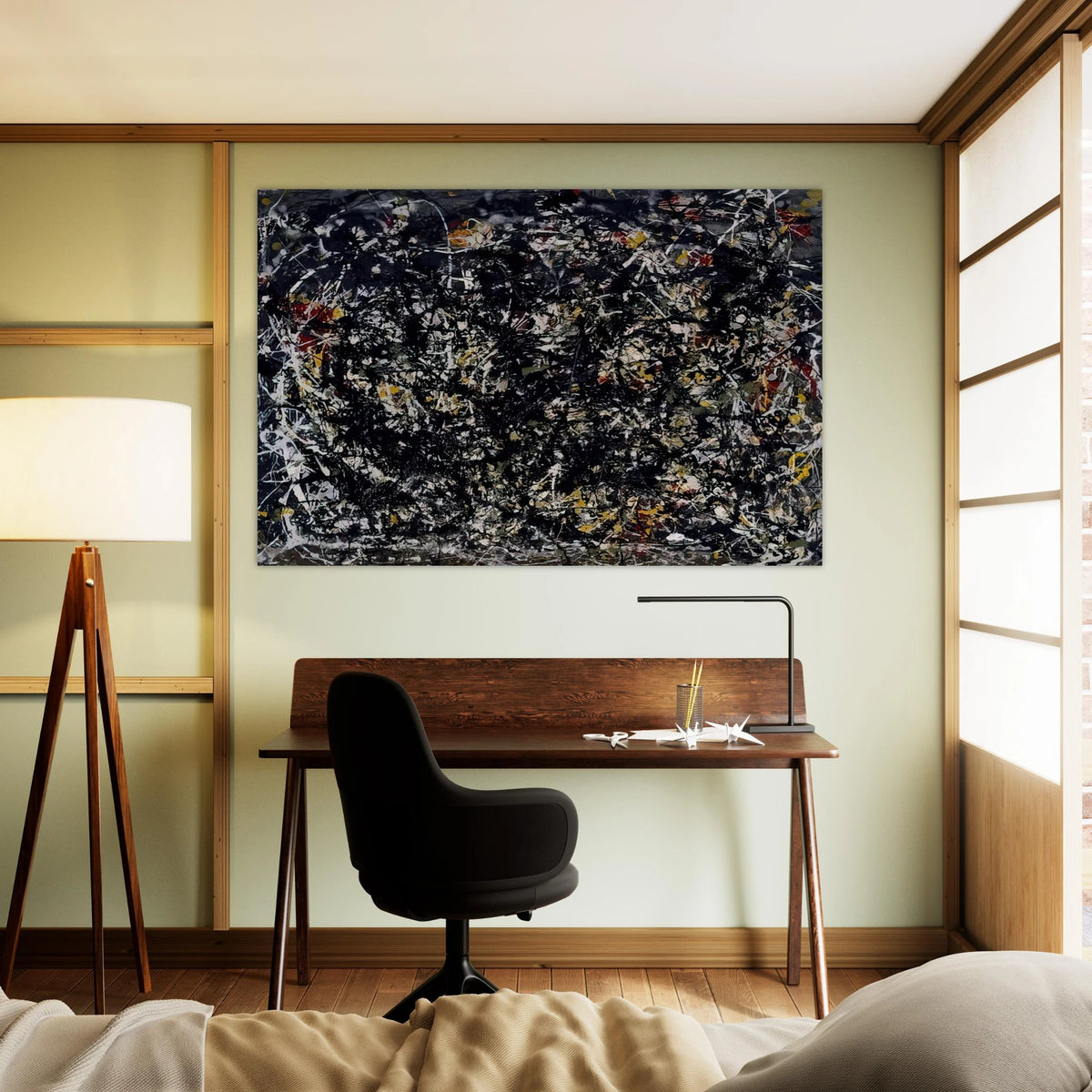 NUMBER 6 1949 Poster | Jackson Pollock Poster | Jackson Pollock Store