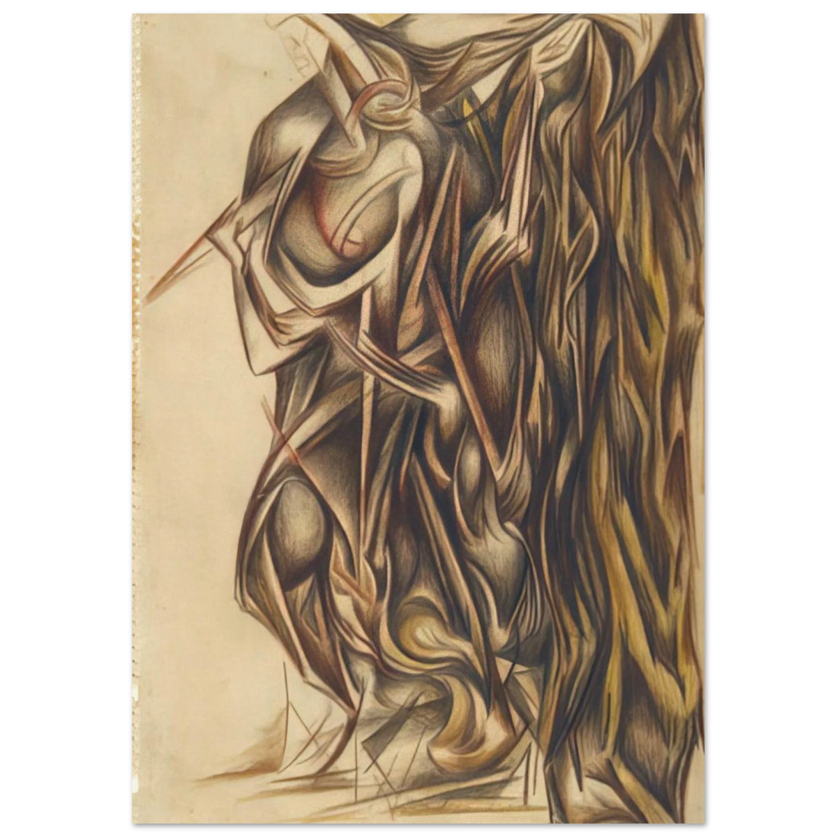 UNTITLED 1941 Poster | Jackson Pollock Poster | Jackson Pollock Store