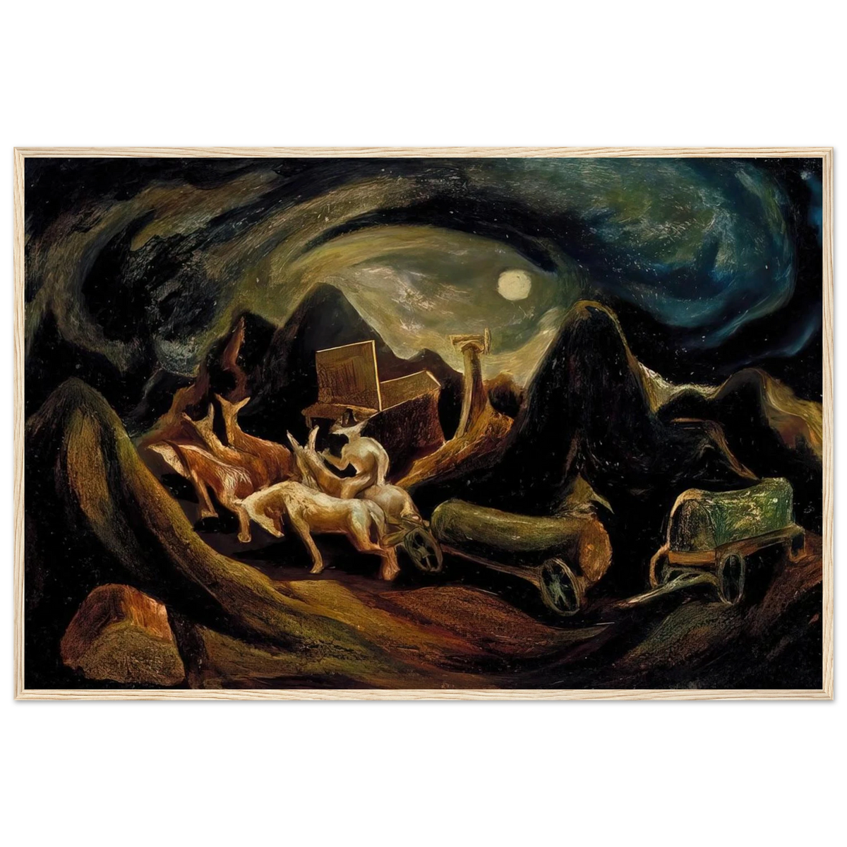 GOING WEST 1935 1 Framed Poster | Jackson Pollock Framed Prints Wall Art | Jackson Pollock Store