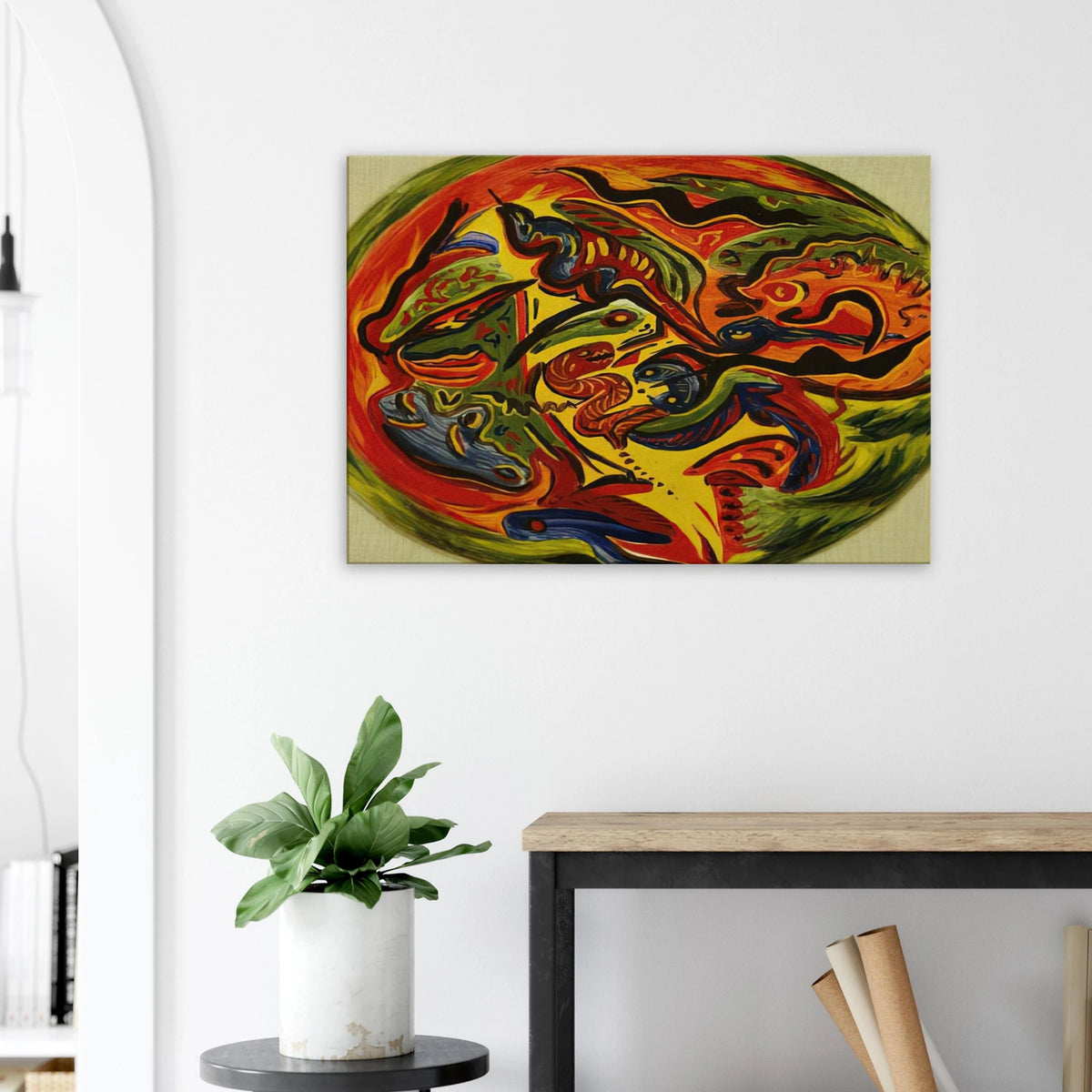 CIRCLE 1941 Canvas | Jackson Pollock Canvas | Jackson Pollock Store