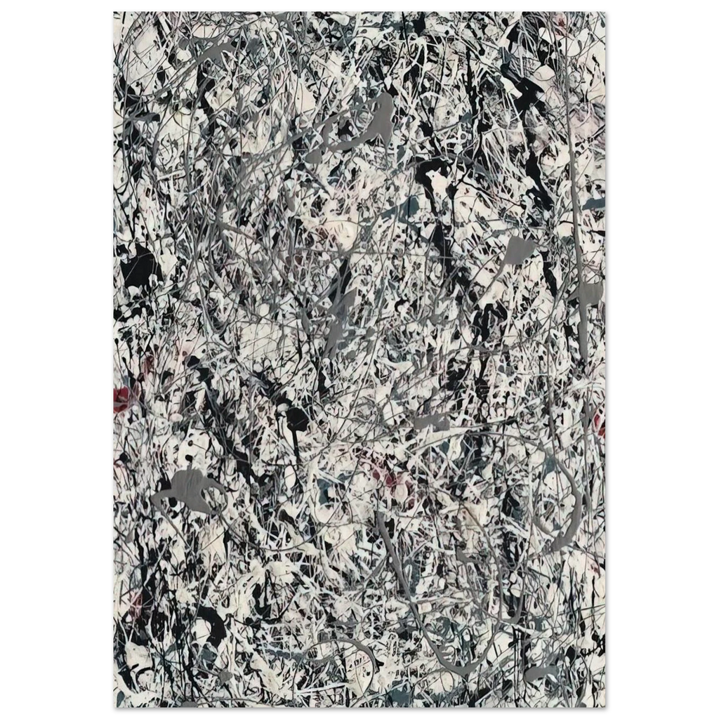 NUMBER 19 1948 Poster | Jackson Pollock Poster | Jackson Pollock Store