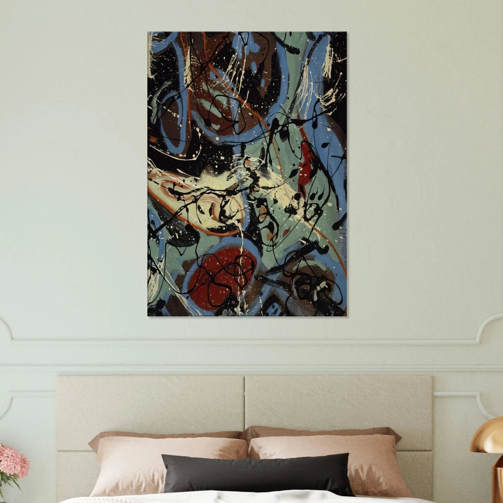 COMPOSITION WITH POURING II Canvas | Jackson Pollock Canvas | Jackson Pollock Store
