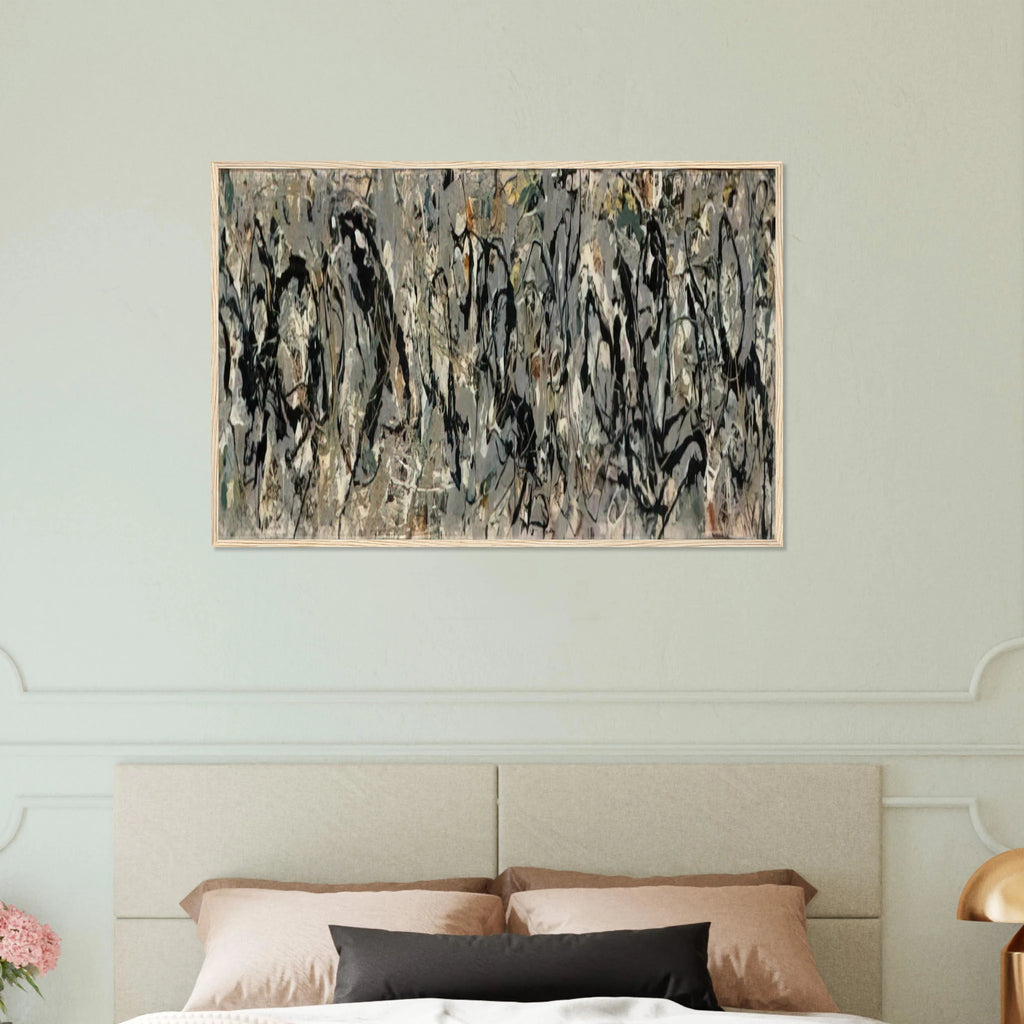 NUMBER 10 1949 Framed Poster | Jackson Pollock Framed Prints Wall Art | Jackson Pollock Store