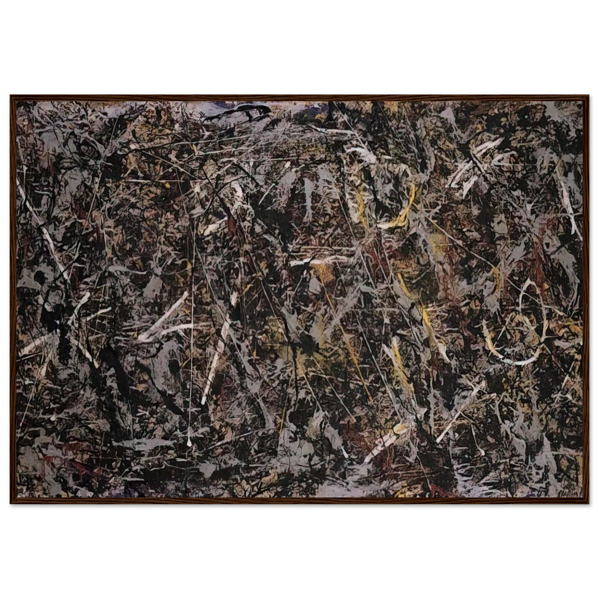 ALCHEMY 1947 Framed Poster | Jackson Pollock Framed Prints Wall Art | Jackson Pollock Store