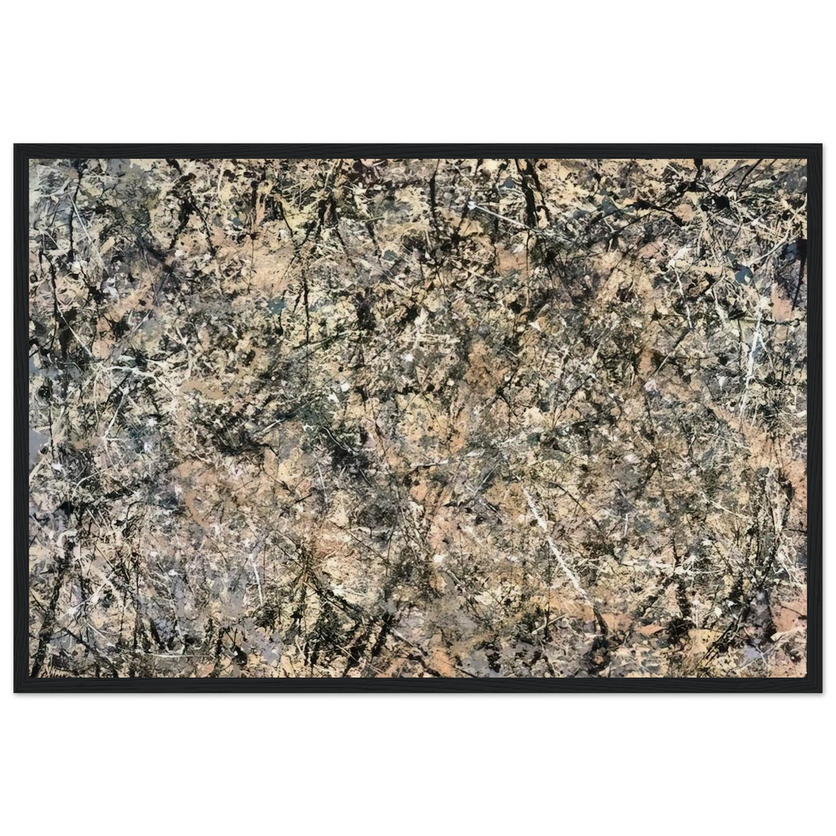NUMBER 1 LAVENDER MIST 1950 1 Framed Poster | Jackson Pollock Framed Prints Wall Art | Jackson Pollock Store