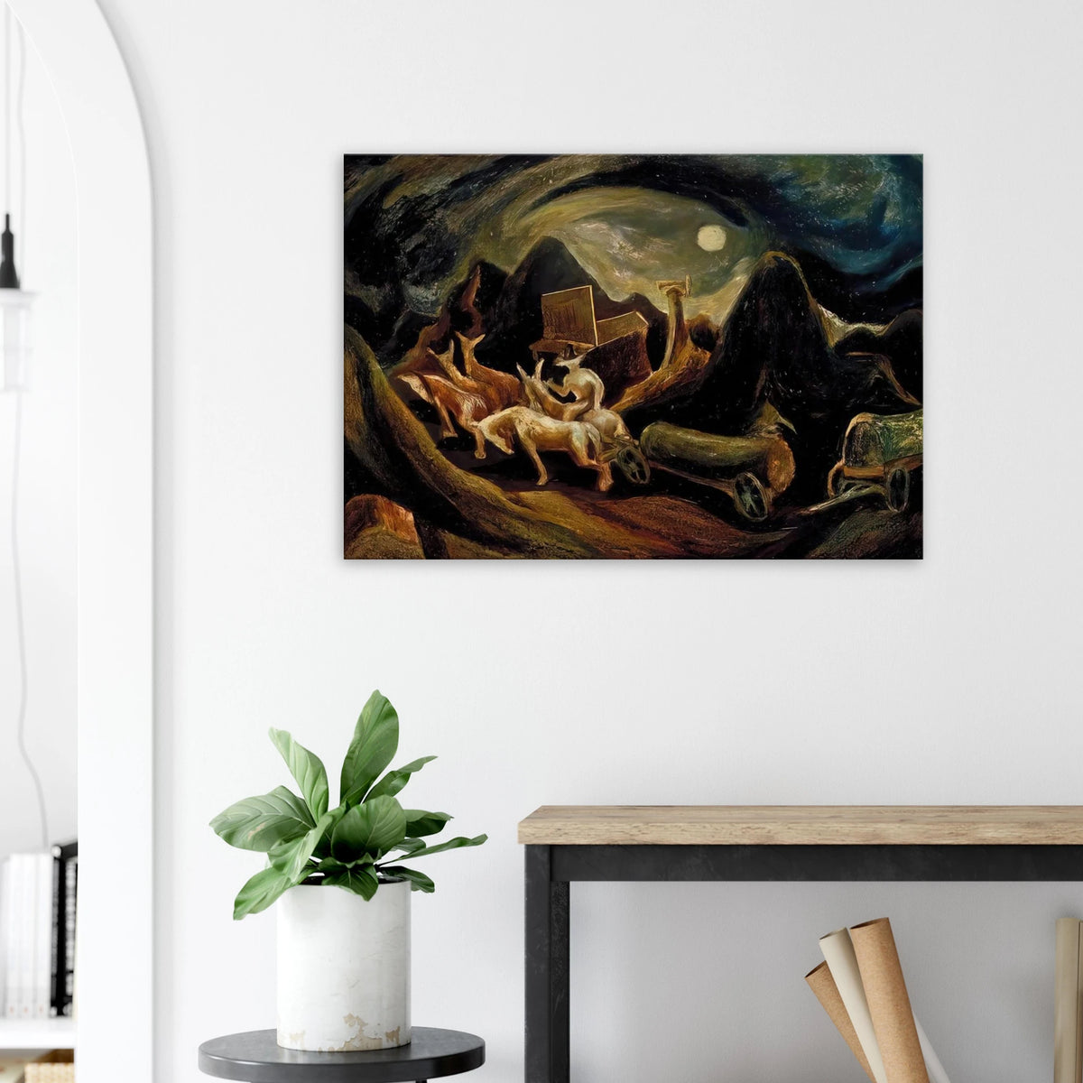 GOING WEST 1935 1 Canvas | Jackson Pollock Canvas | Jackson Pollock Store