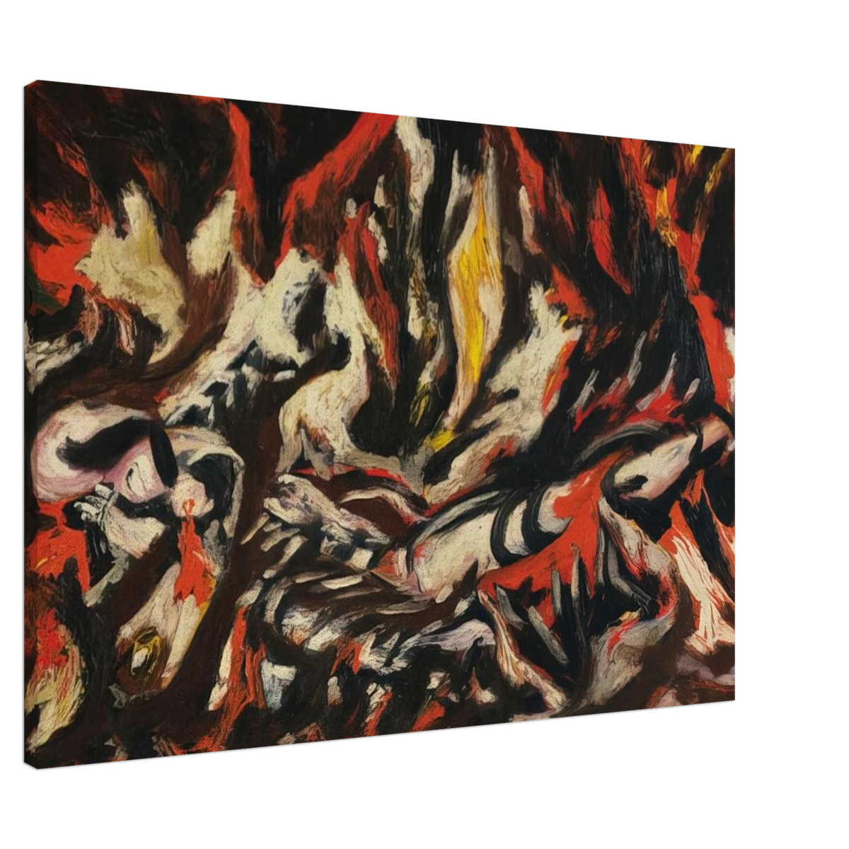 THE FLAME 1938 Canvas | Jackson Pollock Canvas | Jackson Pollock Store