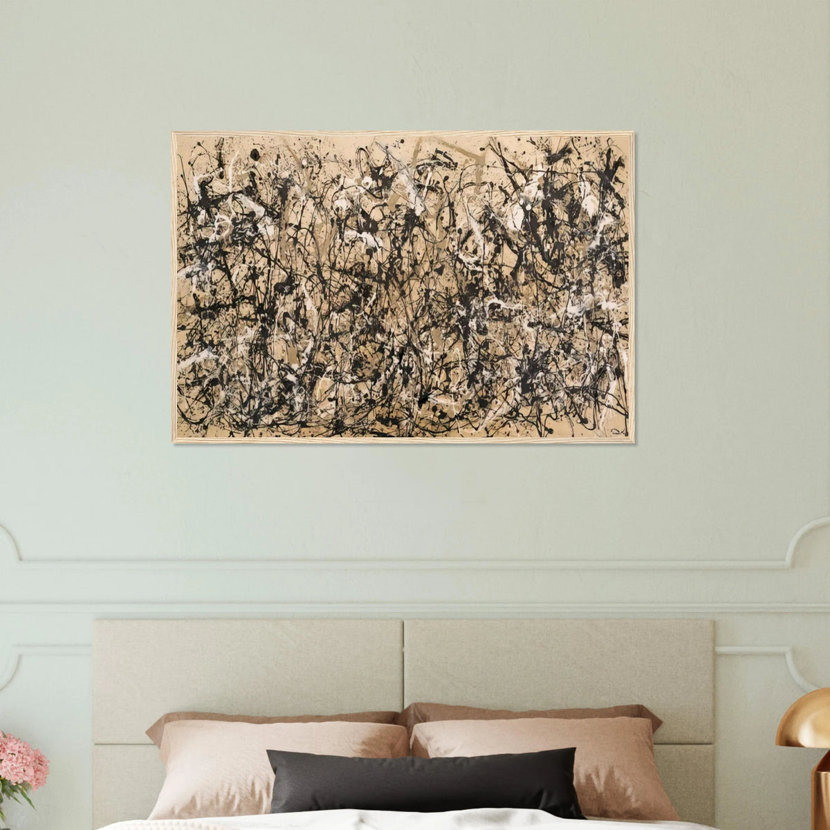 AUTUMN RHYTHM NUMBER 30 1950 Framed Poster | Jackson Pollock Framed Prints Wall Art | Jackson Pollock Store