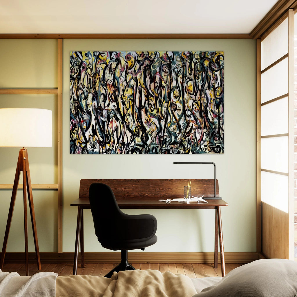 MURAL 1943 1 Poster | Jackson Pollock Poster | Jackson Pollock Store
