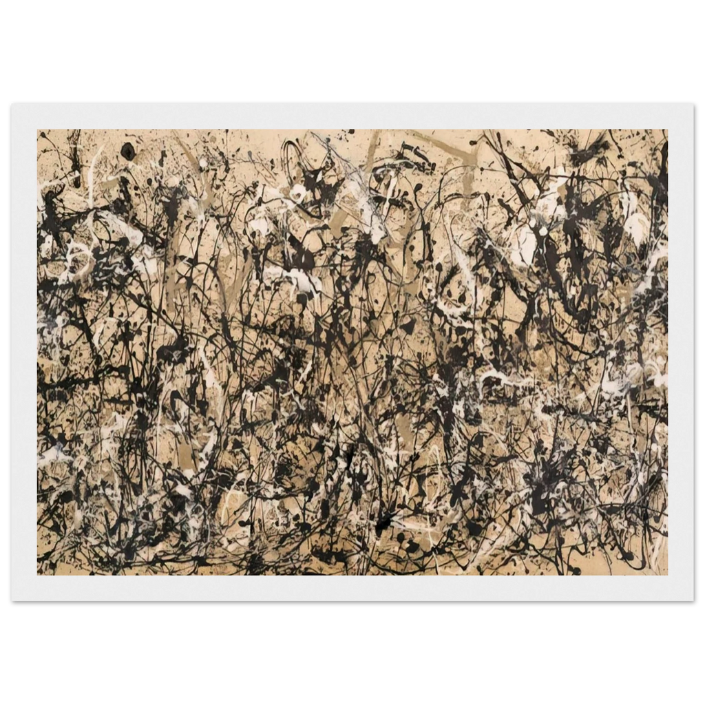 AUTUMN RHYTHM NUMBER 30 1950 Framed Poster | Jackson Pollock Framed Prints Wall Art | Jackson Pollock Store
