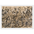 AUTUMN RHYTHM NUMBER 30 1950 Framed Poster | Jackson Pollock Framed Prints Wall Art | Jackson Pollock Store