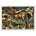 THE SHE WOLF Framed Poster | Jackson Pollock Framed Prints Wall Art | Jackson Pollock Store