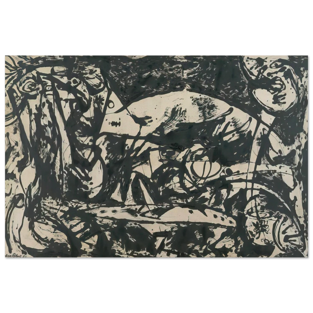 NUMBER 14 Poster | Jackson Pollock Poster | Jackson Pollock Store