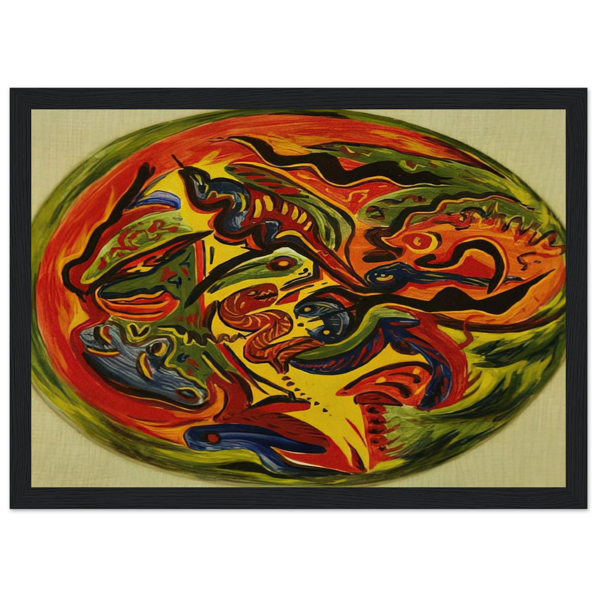 CIRCLE 1941 Framed Poster | Jackson Pollock Framed Prints Wall Art | Jackson Pollock Store