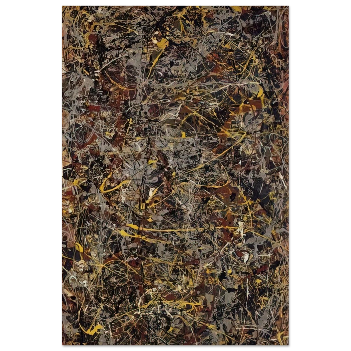 NUMBER 5 1948 1 Poster | Jackson Pollock Poster | Jackson Pollock Store