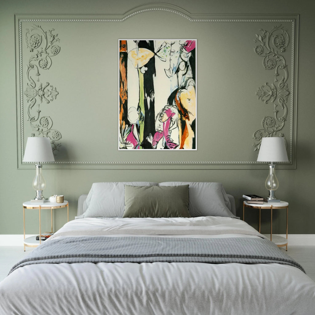 EASTER AND THE TOTEM Framed Poster | Jackson Pollock Framed Prints Wall Art | Jackson Pollock Store