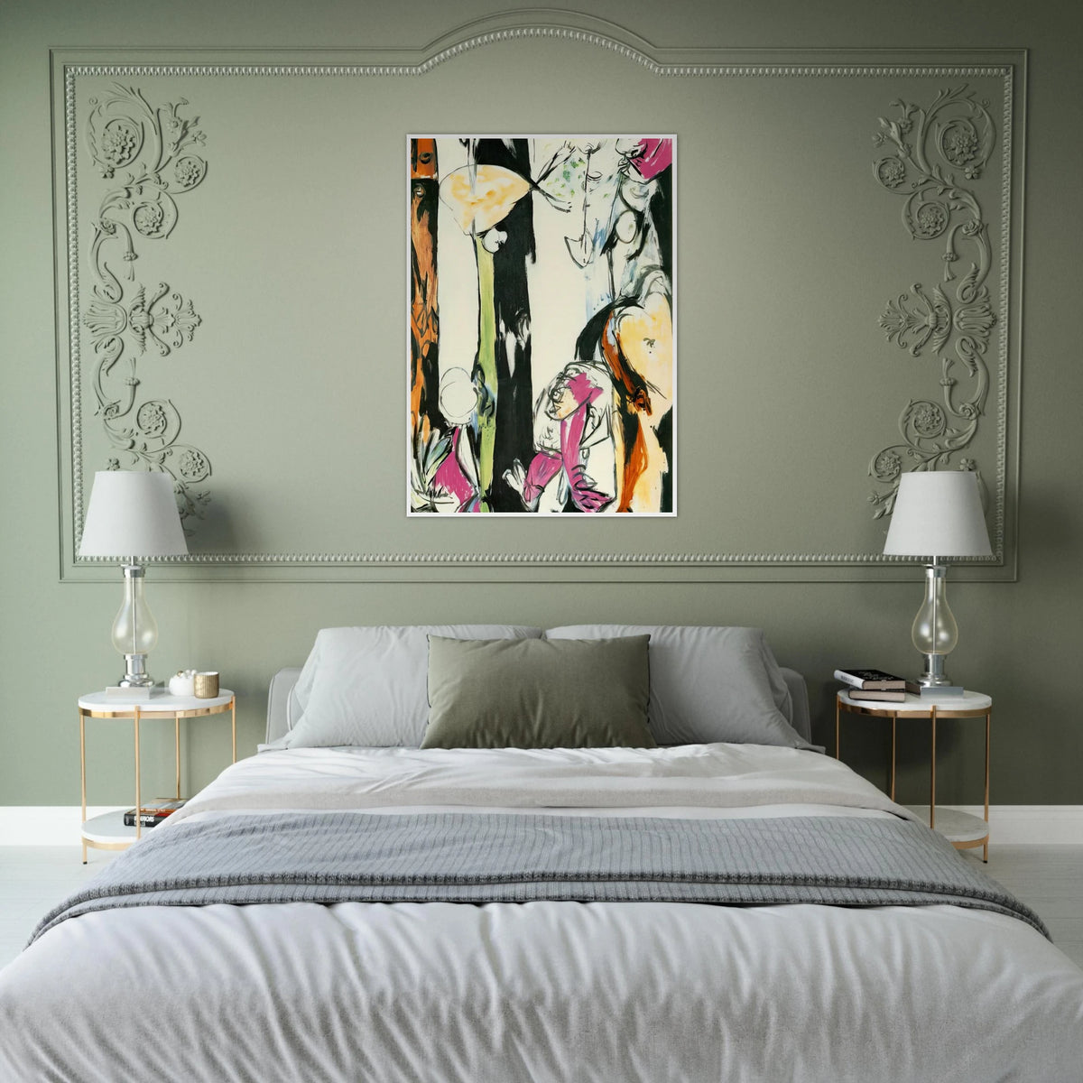 EASTER AND THE TOTEM Framed Poster | Jackson Pollock Framed Prints Wall Art | Jackson Pollock Store