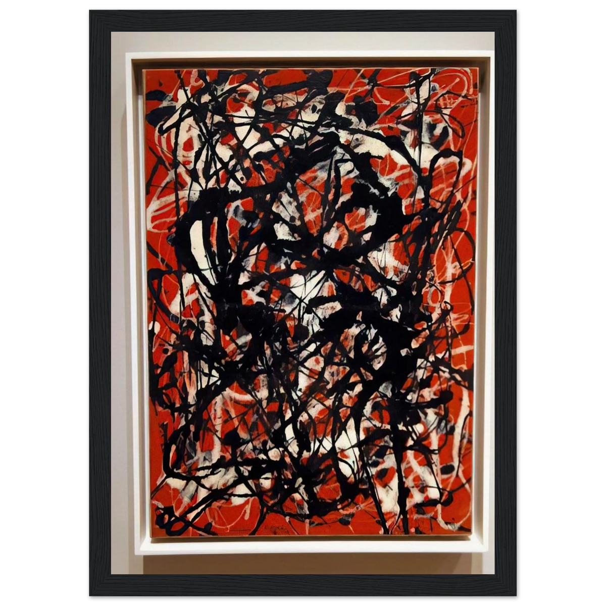 FREE FORM 1946 Framed Poster | Jackson Pollock Framed Prints Wall Art | Jackson Pollock Store