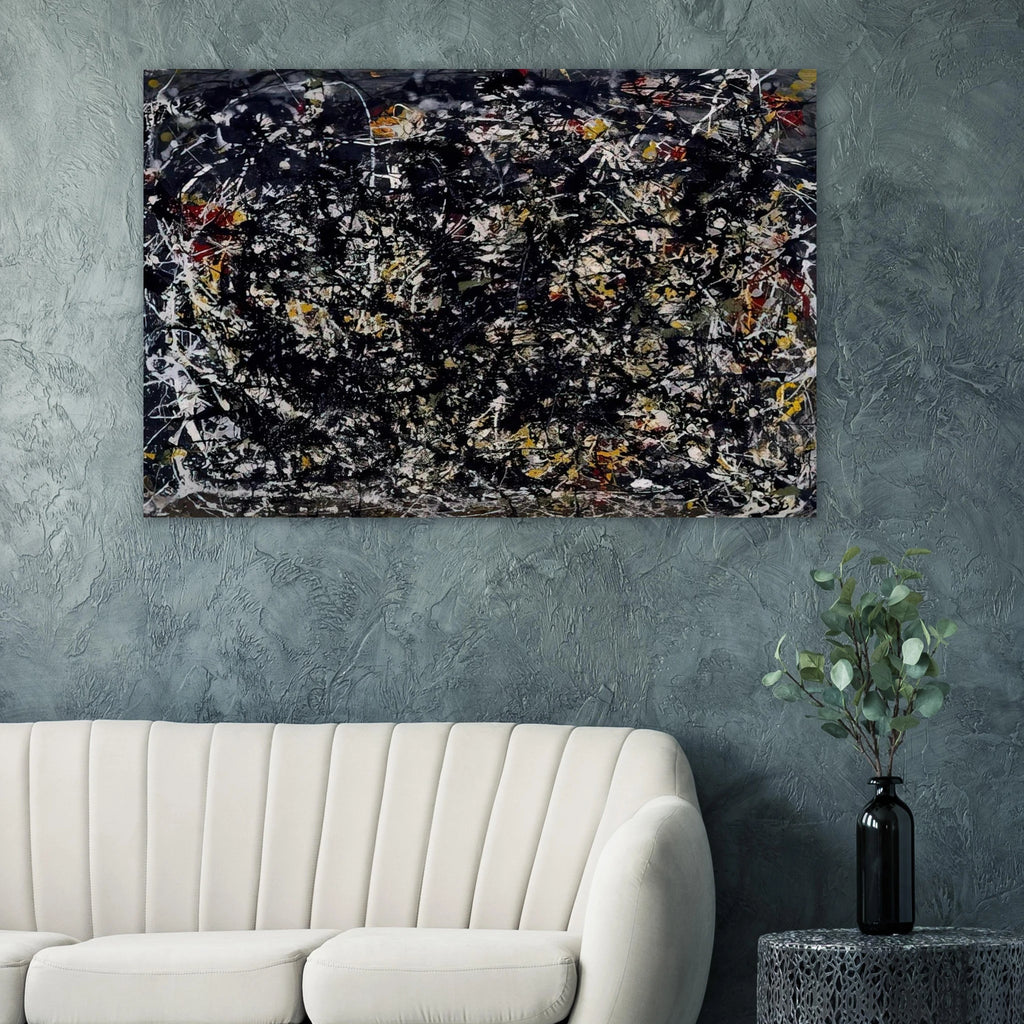 NUMBER 6 1949 Poster | Jackson Pollock Poster | Jackson Pollock Store