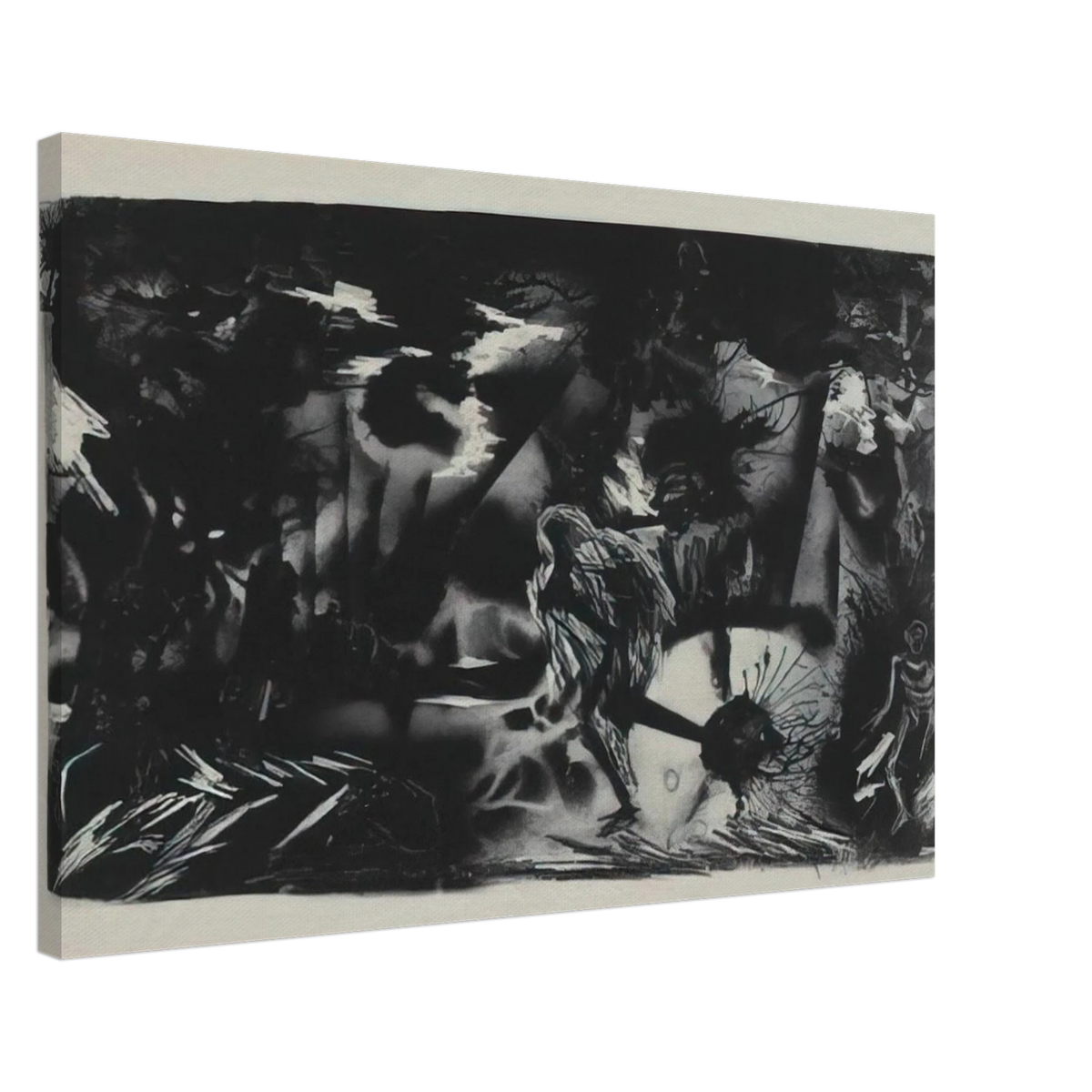 FIGURES IN A LANDSCAPE Canvas | Jackson Pollock Canvas | Jackson Pollock Store