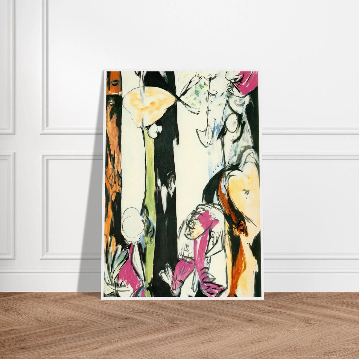 EASTER AND THE TOTEM Framed Poster | Jackson Pollock Framed Prints Wall Art | Jackson Pollock Store