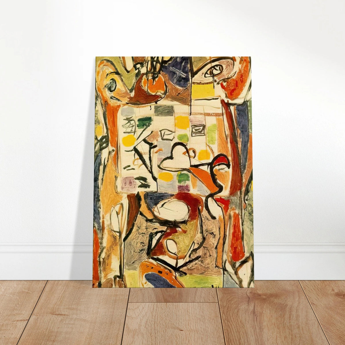 THE TEA CUP Canvas | Jackson Pollock Canvas | Jackson Pollock Store