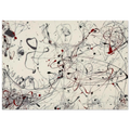 NUMBER 4 GRAY AND RED 1948 Poster | Jackson Pollock Poster | Jackson Pollock Store