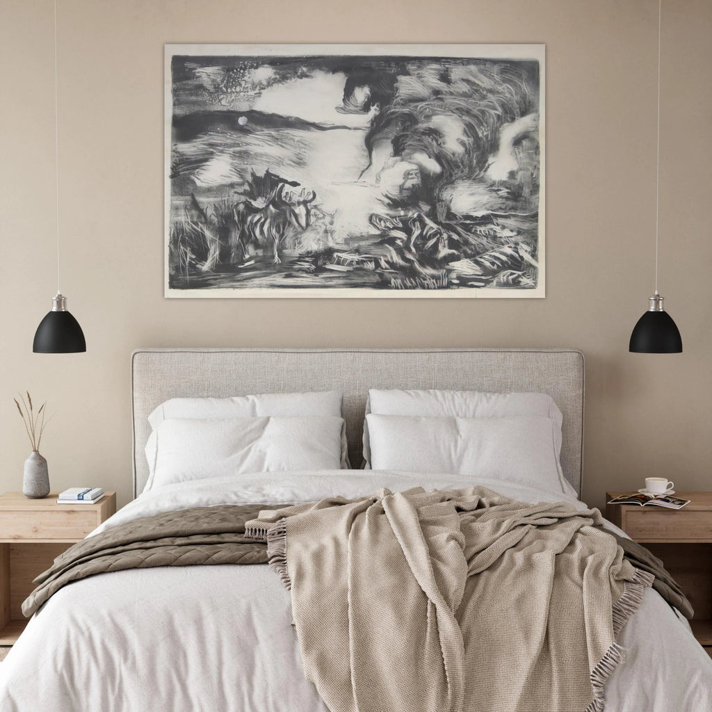 LANDSCAPE WITH STEER 1937 1 Poster | Jackson Pollock Poster | Jackson Pollock Store