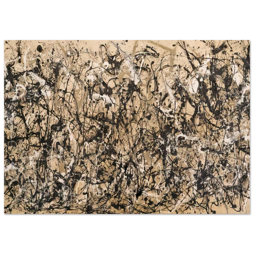 AUTUMN RHYTHM NUMBER 30 1950 Poster | Jackson Pollock Poster | Jackson Pollock Store