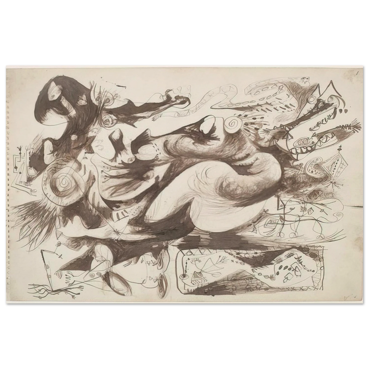 UNTITLED O CONNOR THAW 770 Poster | Jackson Pollock Poster | Jackson Pollock Store