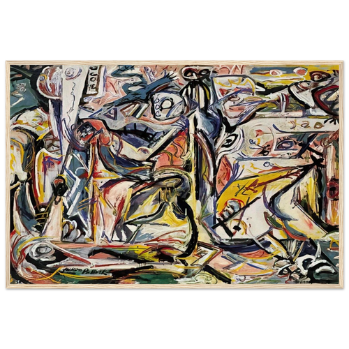 CIRCUMCISION JANUARY 1946 1 Framed Poster | Jackson Pollock Framed Prints Wall Art | Jackson Pollock Store