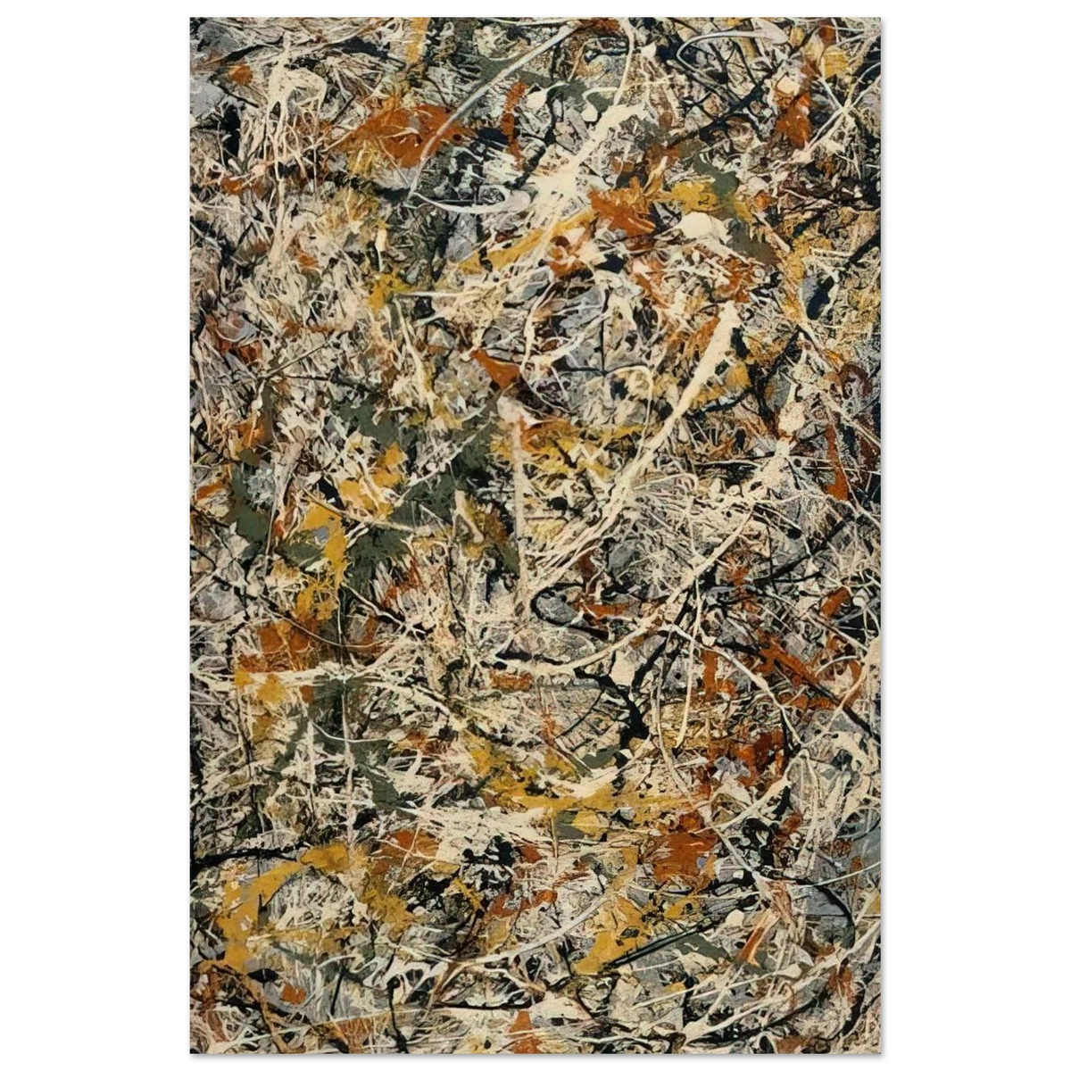 NUMBER 3 1 Poster | Jackson Pollock Poster | Jackson Pollock Store