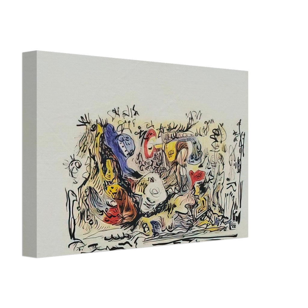 UNTITLED Canvas | Jackson Pollock Canvas | Jackson Pollock Store
