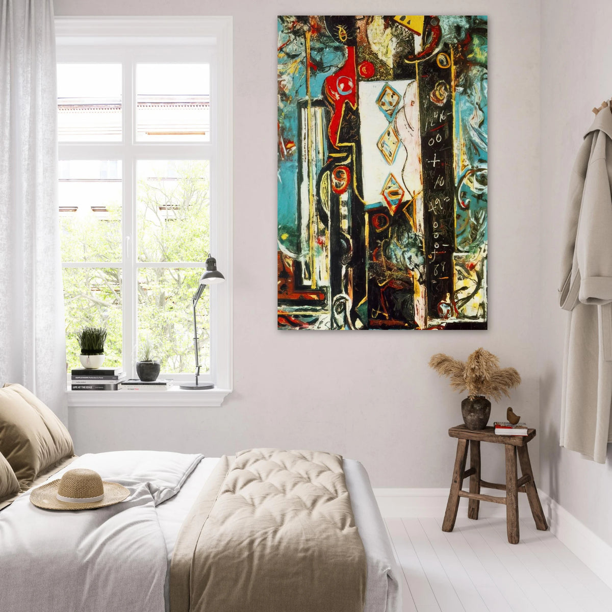 MALE AND FEMALE Poster | Jackson Pollock Poster | Jackson Pollock Store