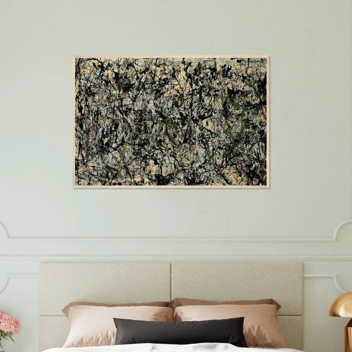 LUCIFER 1947 Framed Poster | Jackson Pollock Framed Prints Wall Art | Jackson Pollock Store