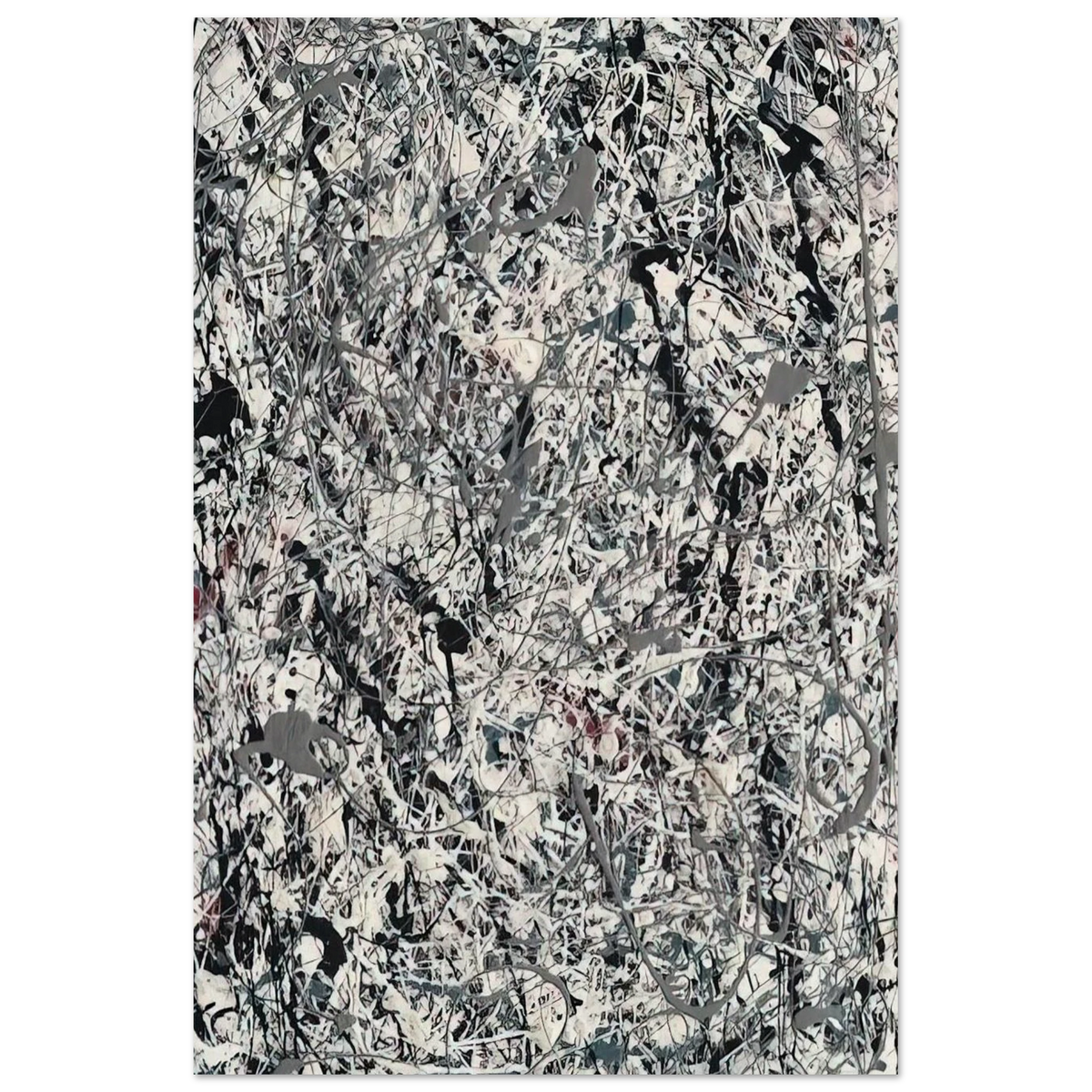 NUMBER 19 1948 Poster | Jackson Pollock Poster | Jackson Pollock Store