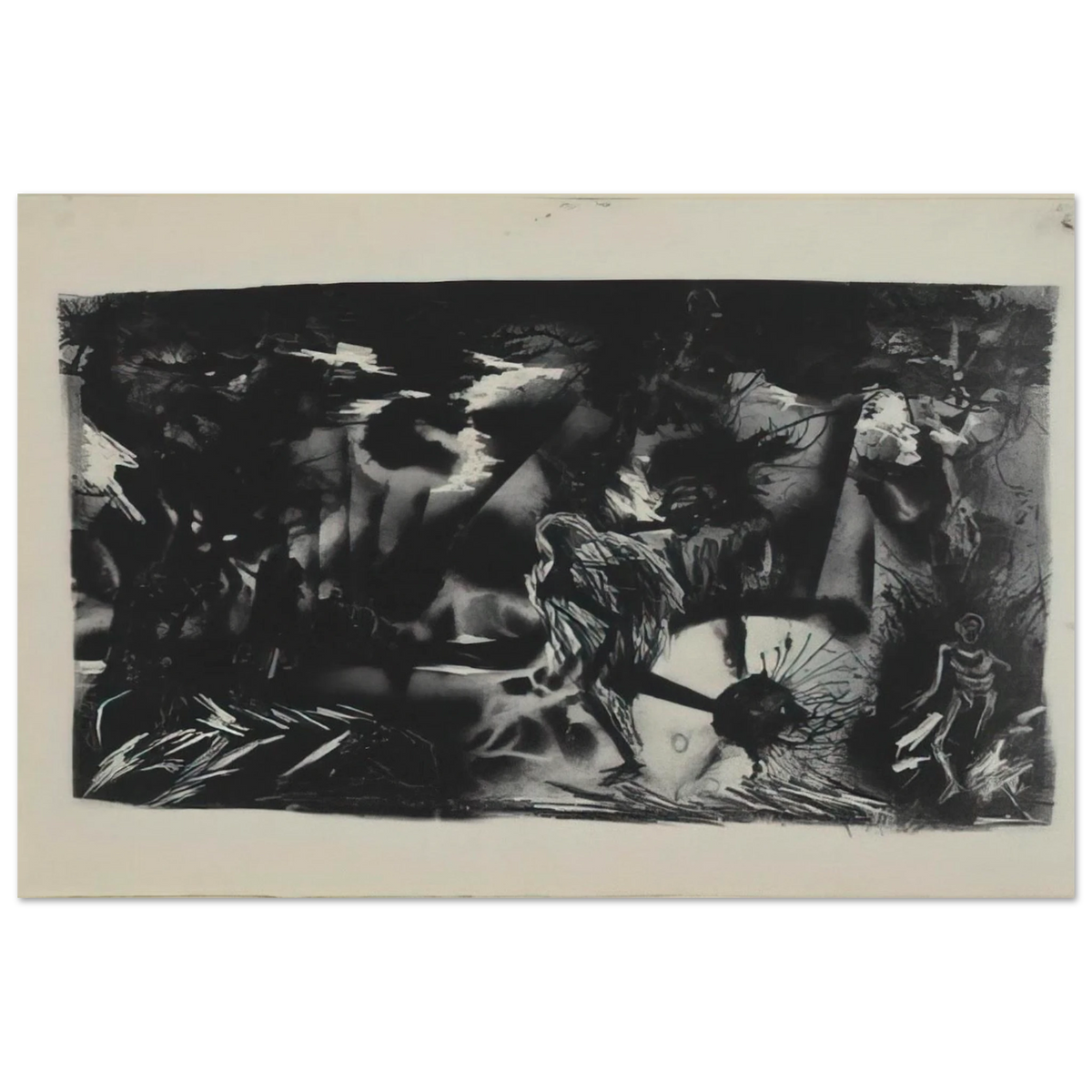 FIGURES IN A LANDSCAPE Poster | Jackson Pollock Poster | Jackson Pollock Store