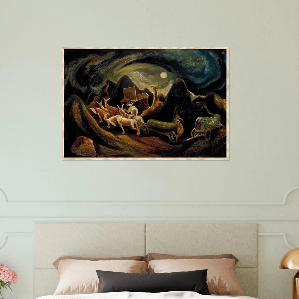 GOING WEST 1935 1 Framed Poster | Jackson Pollock Framed Prints Wall Art | Jackson Pollock Store