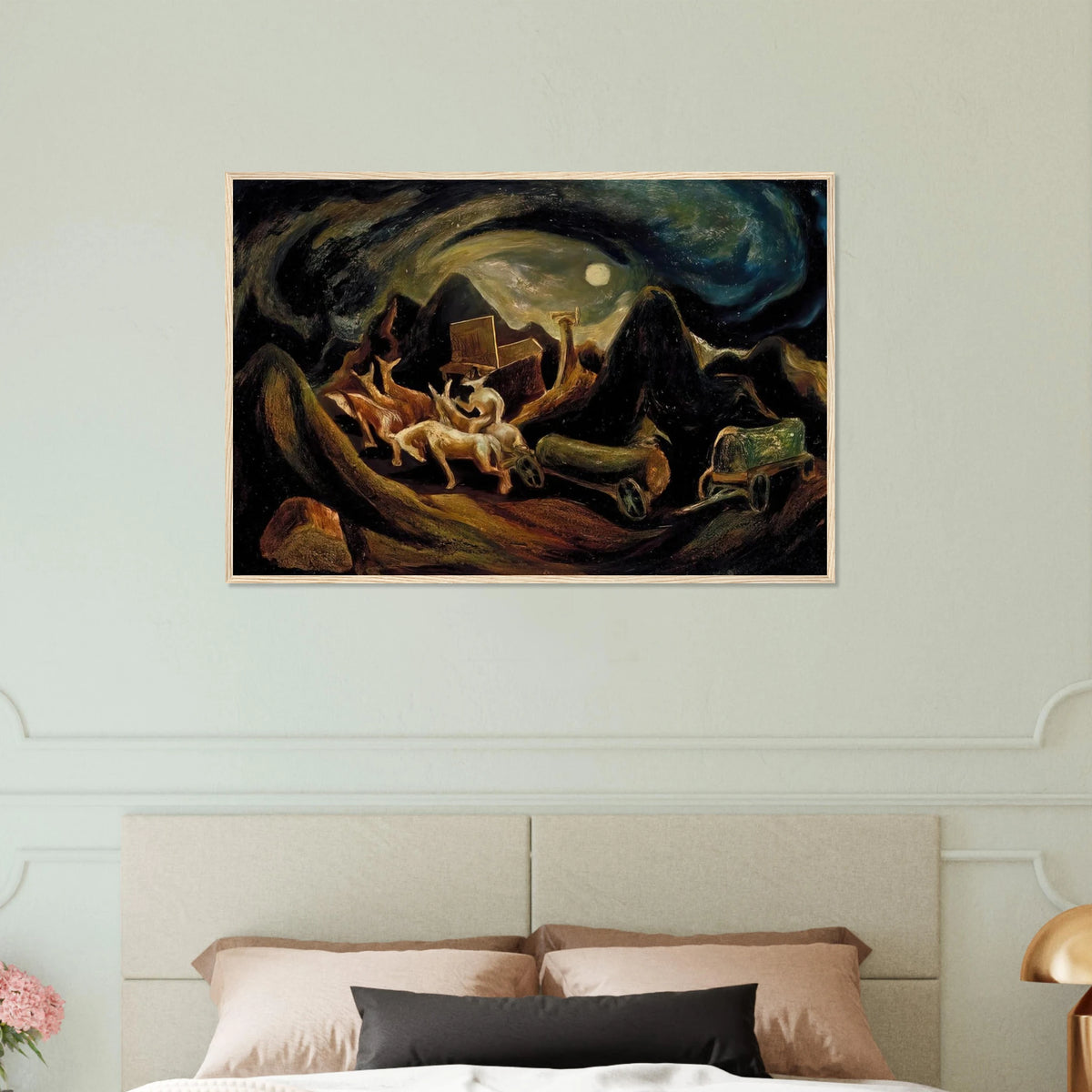 GOING WEST 1935 1 Framed Poster | Jackson Pollock Framed Prints Wall Art | Jackson Pollock Store