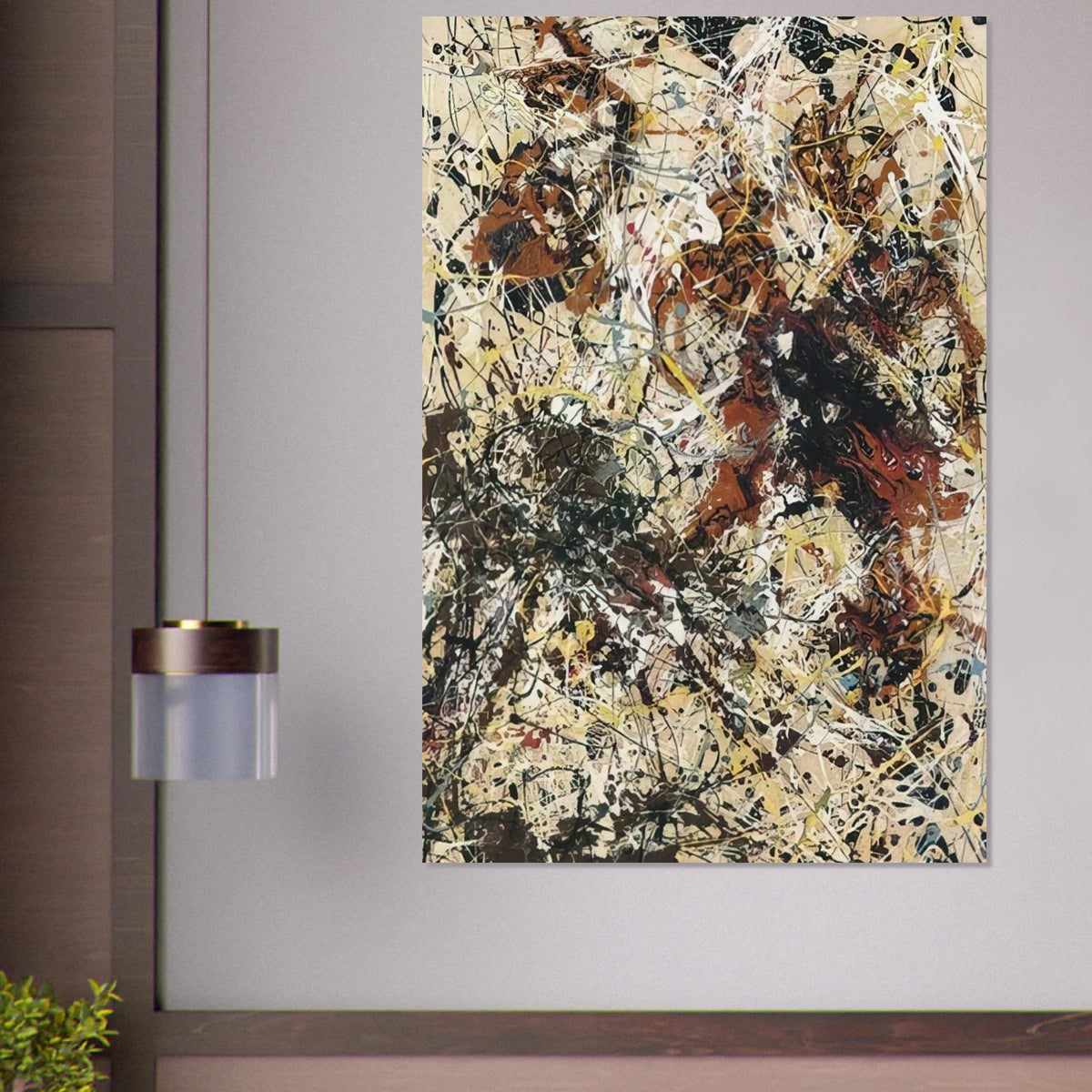 NUMBER 12 1949 Poster | Jackson Pollock Poster | Jackson Pollock Store
