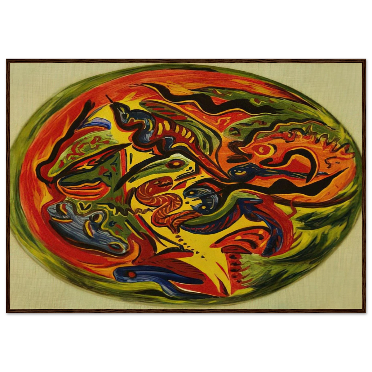 CIRCLE 1941 Framed Poster | Jackson Pollock Framed Prints Wall Art | Jackson Pollock Store