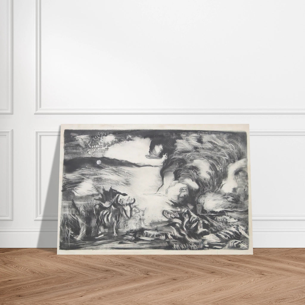 LANDSCAPE WITH STEER 1937 1 Poster | Jackson Pollock Poster | Jackson Pollock Store