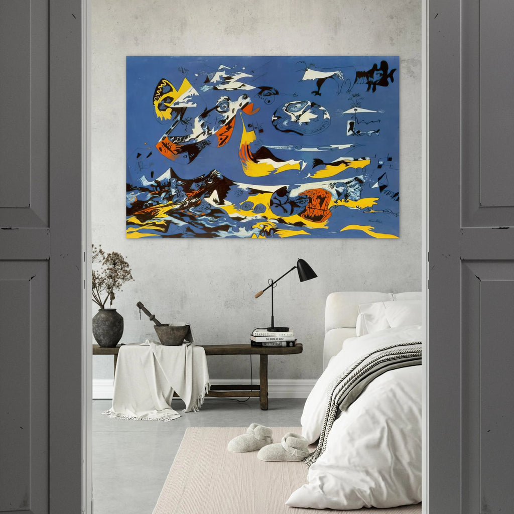 BLUE MOBY DICK Poster | Jackson Pollock Poster | Jackson Pollock Store