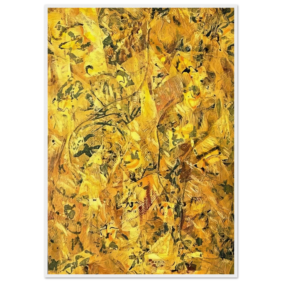 NUMBER 2 Framed Poster | Jackson Pollock Framed Prints Wall Art | Jackson Pollock Store